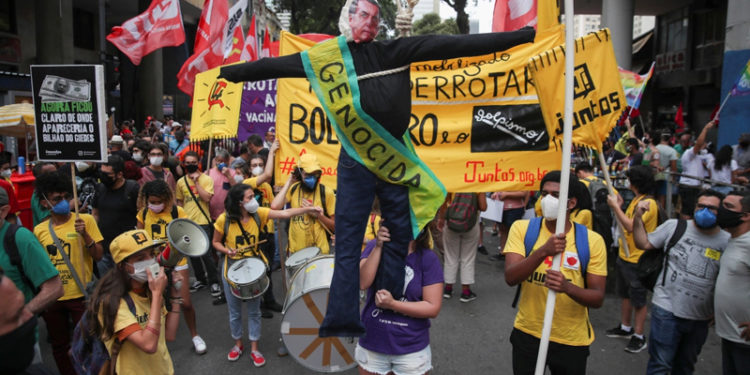 Brezilya'da Devlet Başkanı Bolsonaro yanlısı ve karşıtı gösteriler düzenledi