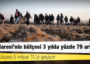 Bütçede göç hazırlığı: Göç İdaresi’nin bütçesi 3 yılda yüzde 79 artıyor