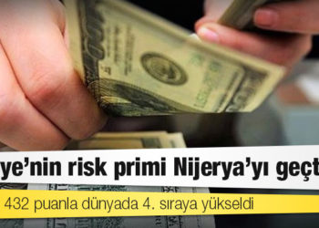 CDS'ler 432 puanla dünyada 4. sıraya yükseldi, Türkiye'nin risk primi Nijerya'yı geçti