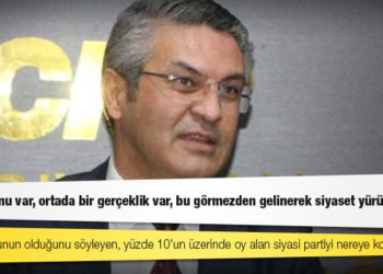 CHP: Kürt sorunu var, ortada bir gerçeklik var, bu görmezden gelinerek siyaset yürütülemez