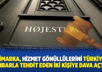 Danimarka, Hizmet g&ouml;n&uuml;ll&uuml;lerini T&uuml;rkiye'ye ihbarla tehdit eden iki kişiye dava a&ccedil;tı
