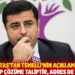Demirtaş’tan Temelli’nin açıklamasına yanıt: HDP çözüme taliptir, adres de TBMM’dir