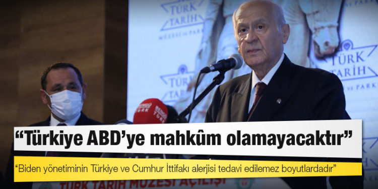 Devlet Bahçeli: Biden yönetiminin Türkiye ve Cumhur İttifakı alerjisi tedavi edilemez boyutlardadır