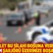 "Devlet bu silahı boşuna vermedi, istersem şarjörü üzerinize boşaltırım"