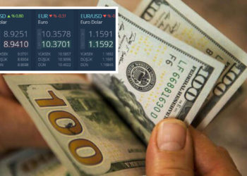Dolar 8,94’ü aşarak rekorunu yeniledi