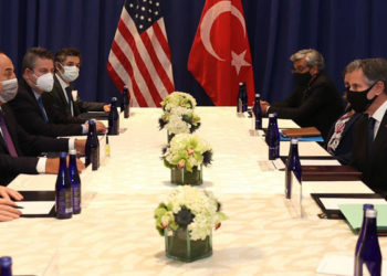 Dışişleri Bakanı Çavuşoğlu ABD’li mevkidaşı Blinken ile bir araya geldi