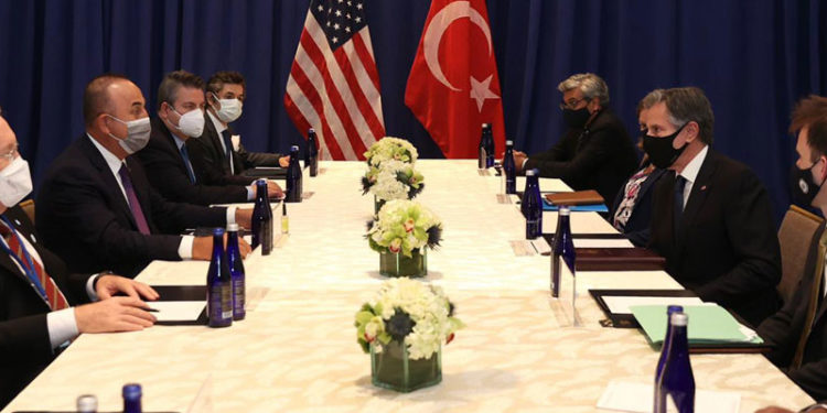 Dışişleri Bakanı Çavuşoğlu ABD’li mevkidaşı Blinken ile bir araya geldi