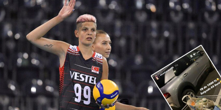 Ebrar Karakurt’tan market fiyatlarına gönderme: Türkiye'de 1000 lira, İtalya'da 55 euro