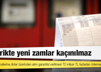 Elektrik santrallerine dolar üzerinden alım garantisi verilmesi 72 milyar TL fazladan ödemeye yol açtı