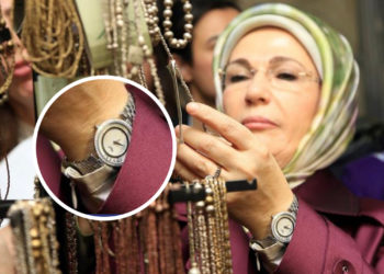 Emine Erdoğan’ın kolundaki saatin fiyatı 30 bin Euro’dan başlıyor!