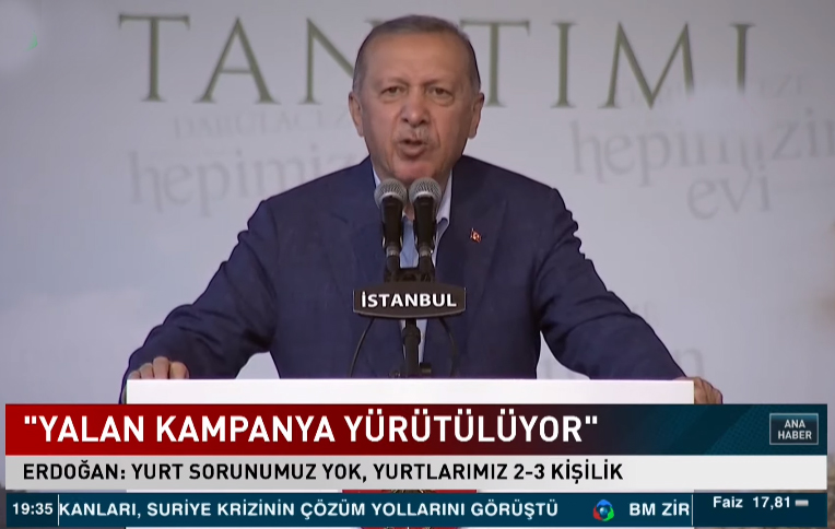 Erdoğan, ‘Barınamıyoruz’ eylemlerine sert çıktı: Yalan söylüyorsunuz, hayatınız yalan