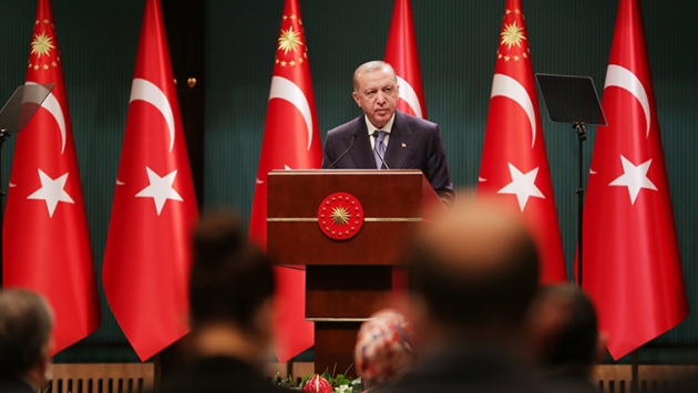 Erdoğan: Parkta, bahçede yatanların öğrencilikle ilgisi yok