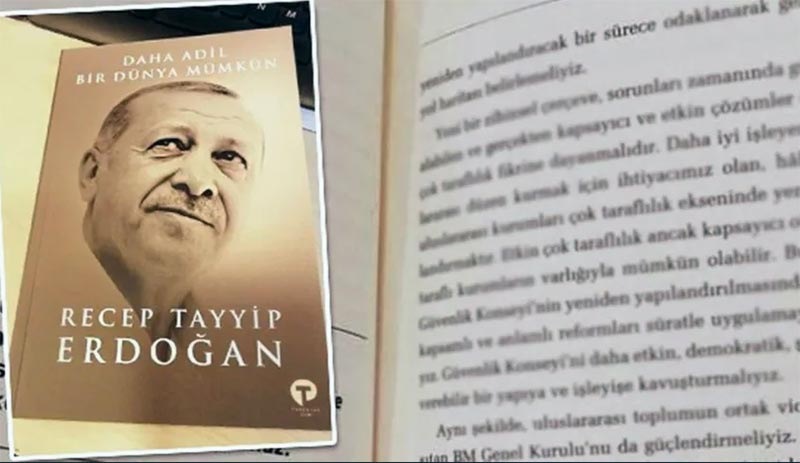 Erdoğan kitap yazdı: Daha Adil Bir Dünya Mümkün