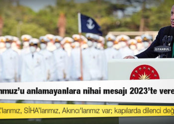 Erdoğan: 15 Temmuz'u anlamayanlara nihai mesajı 2023'te vereceğiz