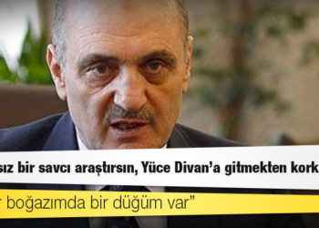 Erdoğan Bayraktar: Bağımsız bir savcı araştırsın, Yüce Divan'a gitmekten korkmam