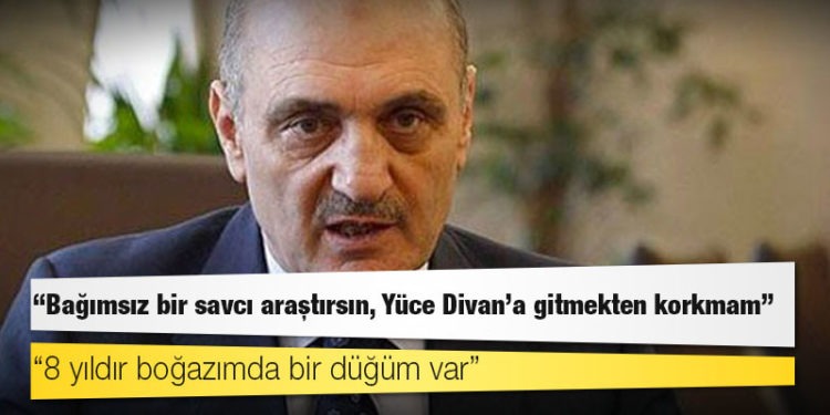 Erdoğan Bayraktar: Bağımsız bir savcı araştırsın, Yüce Divan'a gitmekten korkmam