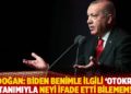 Erdoğan: Biden benimle ilgili 'otokrat' tanımıyla neyi ifade etti bilemem