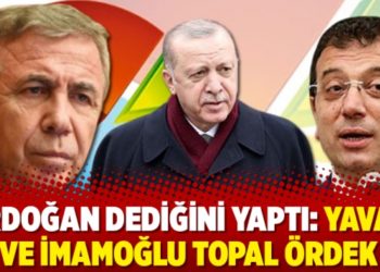 Erdoğan dediğini yaptı: Yavaş ve İmamoğlu topal &ouml;rdek