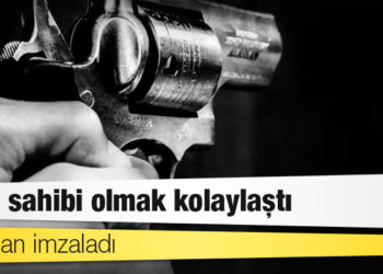 Erdoğan imzaladı: Silah sahibi olmak kolaylaştı