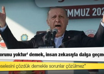 Erdoğan’ın Türkiye’de Kürt sorunu olmadığını söylemesi bölgede nasıl karşılandı?