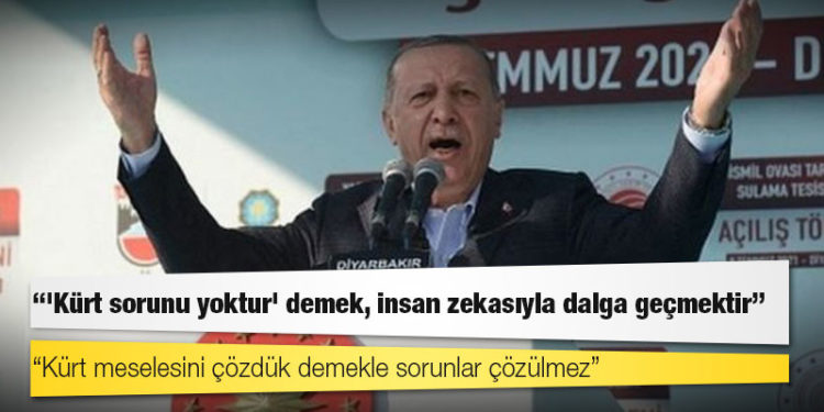Erdoğan’ın Türkiye’de Kürt sorunu olmadığını söylemesi bölgede nasıl karşılandı?
