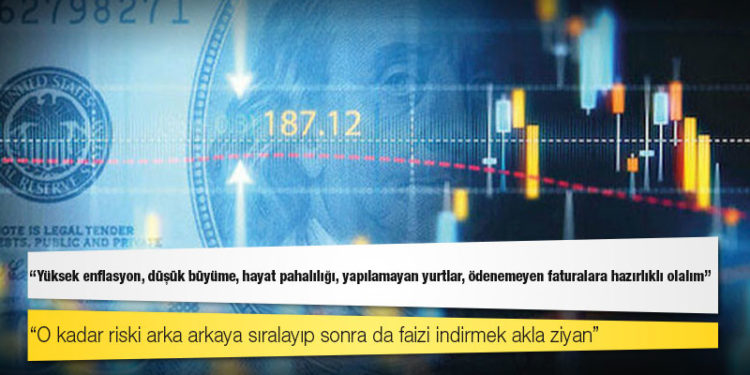Eski Merkez Bankası Başkanı Durmuş Yılmaz: O kadar riski arka arkaya sıralayıp sonra da faizi indirmek akla ziyan