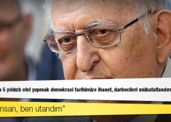 Eski TBMM Başkanı Cindoruk: Yassıada'ya 5 yıldızlı otel yapmak demokrasi tarihimize ihanet, darbecileri mükafatlandırmaktır; utanır insan, ben utandım