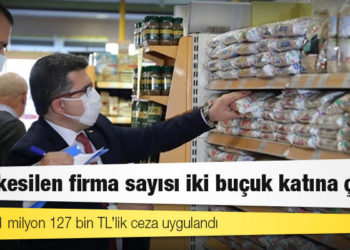 Fahiş fiyat artışı denetim rakamlarına da yansıdı; ceza kesilen firma sayısı iki buçuk katına çıktı