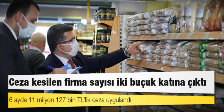 Fahiş fiyat artışı denetim rakamlarına da yansıdı; ceza kesilen firma sayısı iki buçuk katına çıktı