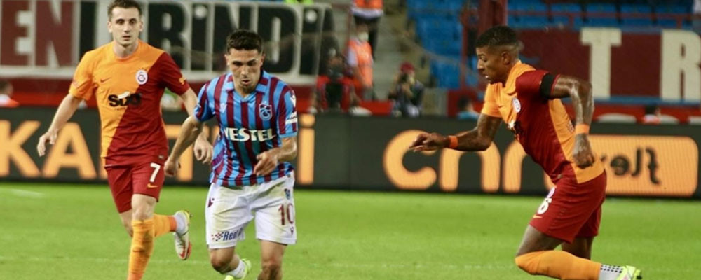 Galatasaray ile Trabzonspor yenişemedi