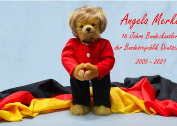 Görevini bırakmaya hazırlanan Almanya Başbakanı Merkel için hatıra oyuncağı üretildi