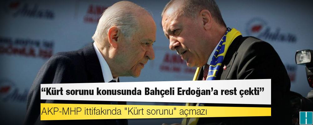 Kamuoyu araştırmacısı Özer Sencar: Kürt sorunu konusunda Bahçeli Erdoğan'a rest çekti