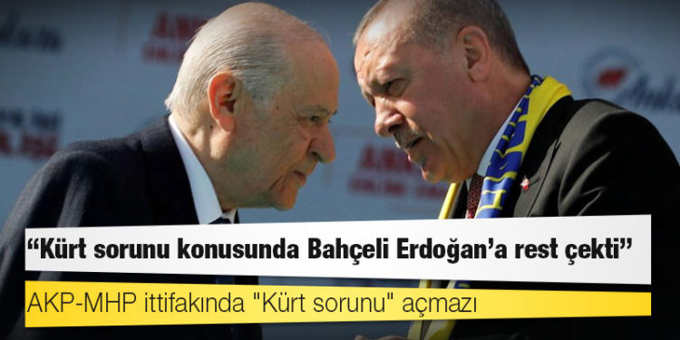 Kamuoyu araştırmacısı Özer Sencar: Kürt sorunu konusunda Bahçeli Erdoğan'a rest çekti