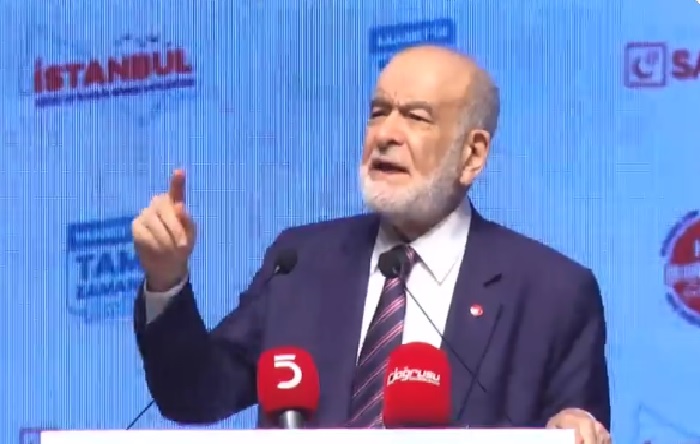 Karamollaoğlu’ndan Erdoğan’a: ‘Sen önce kendi memleketinde adaleti bir tesis et’