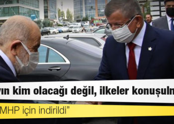 Karamollaoğlu ve Davutoğlu'ndan 'kutsal değerler üzerinden siyasete karşı' ortak tutum kararı