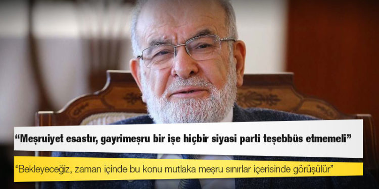 Karamollaoğlu’ndan “Kürt sorunu” açıklaması: Meşruiyet esastır, gayrimeşru bir işe hiçbir siyasi parti teşebbüs etmemeli