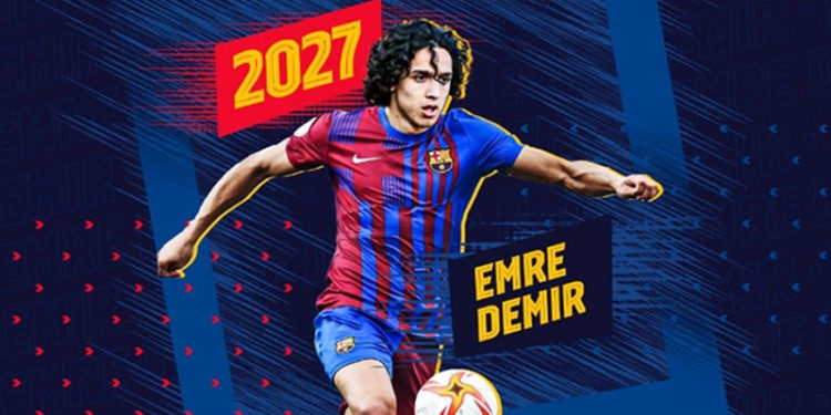 Kayserisporlu Emre Demir Barcelona'ya transfer oldu