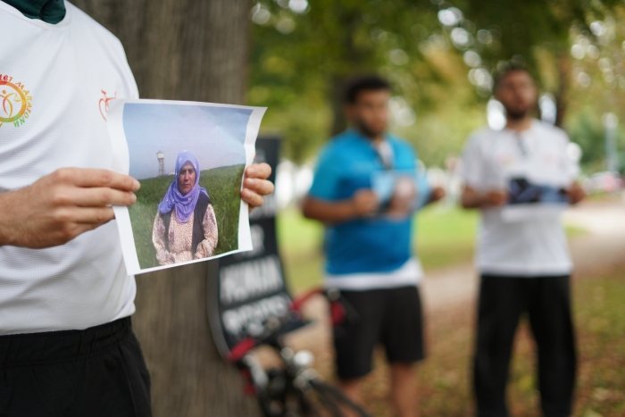 Koşulsuz Adalet Maratonu gönüllüleri Taybet Ana’yı unutmadı