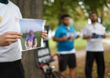 Koşulsuz Adalet Maratonu gönüllüleri Taybet Ana’yı unutmadı