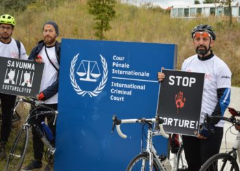 Koşulsuz Adalet Maratonu ‘ Umut İçin Pedal Çevir’ sloganıyla Lahey’den başladı