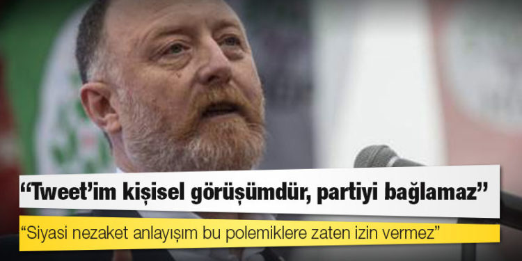 Kürt sorununda İmralı'yı işaret eden eski HDP Eş Başkanı Temelli: Tweet'im kişisel görüşümdür, partiyi bağlamaz