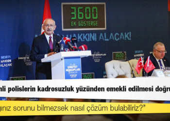 Kılıçdaroğlu: Siyasetçi doğrudan müdahale etmese polisimiz yer altıyla da rüşvet alanla da uyuşturucu satanla da mücadele eder