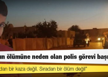 Miraç'ın ölümüne neden olan polis görevi başında