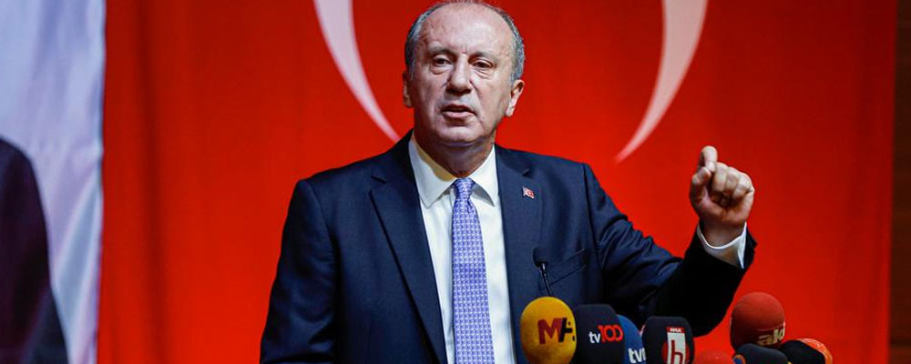 Muharrem İnce: Her parti kendi adayını çıkarsın