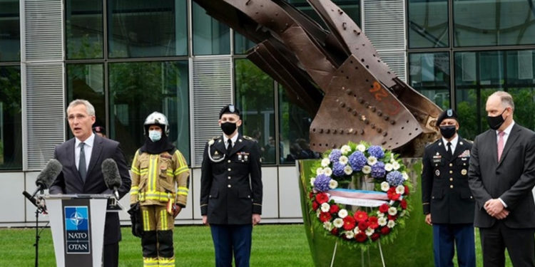 NATO'da 11 Eylül saldırılarının yıl dönümünde anma töreni düzenlendi