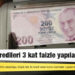 Pandemi kredileri 3 kat faizle yapılandırılıyor