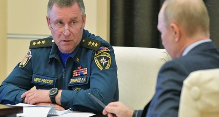 Rusya Acil Durumlar Bakanı Ziniçev tatbikat sırasında öldü