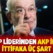 SP liderinden AKP ile ittifaka üç şart