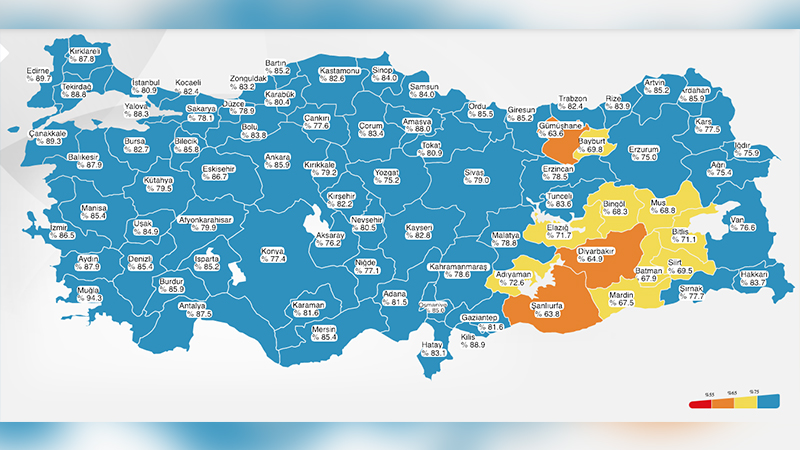 Sağlık Bakanı Koca, 2 ilin daha aşılamada "mavi" kategoriye girdiğini duyurdu