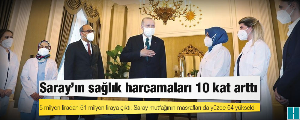 Saray’ın sağlık harcamaları 10 kat arttı